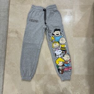 Peanuts Kids Gray Jogger Pants